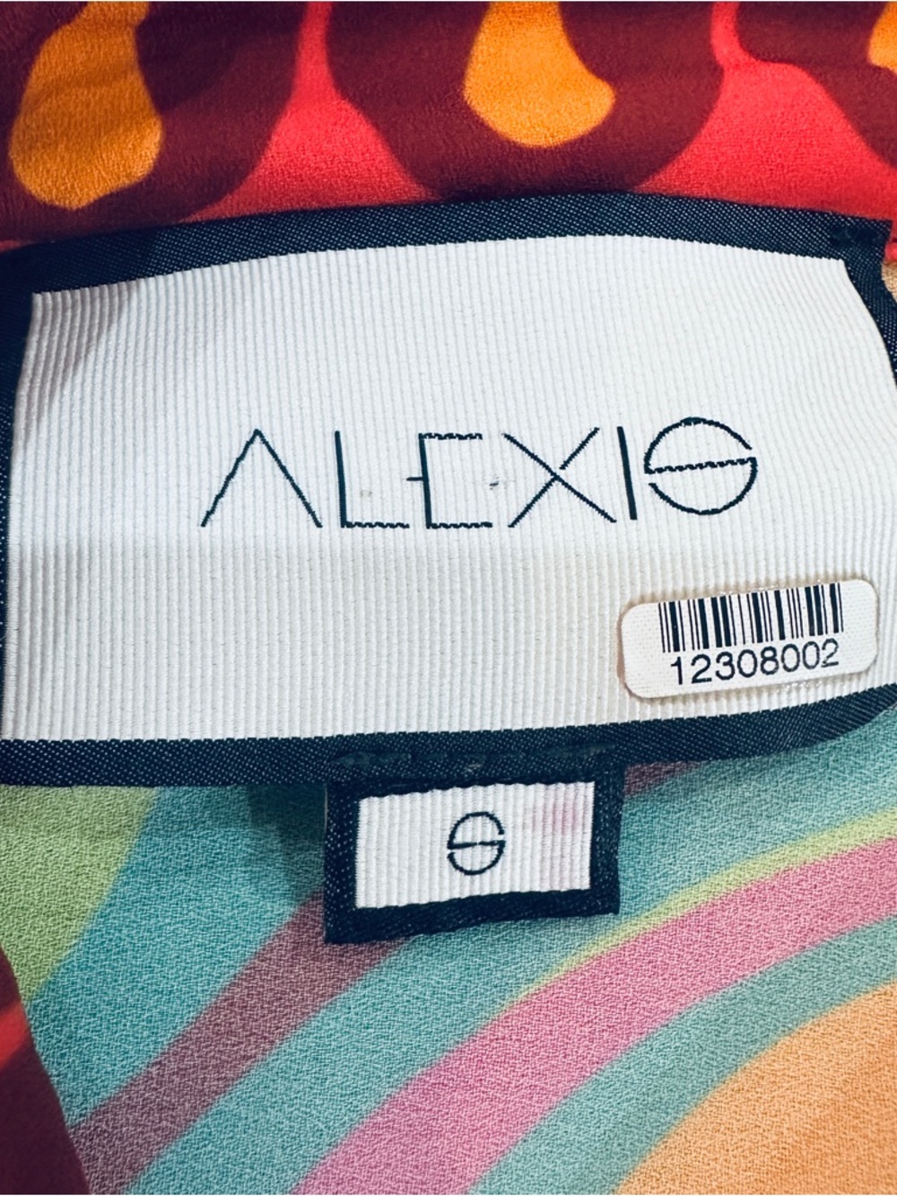 Alexis Multicolor Geometric Button-Up Shirt - Picture 4 of 4